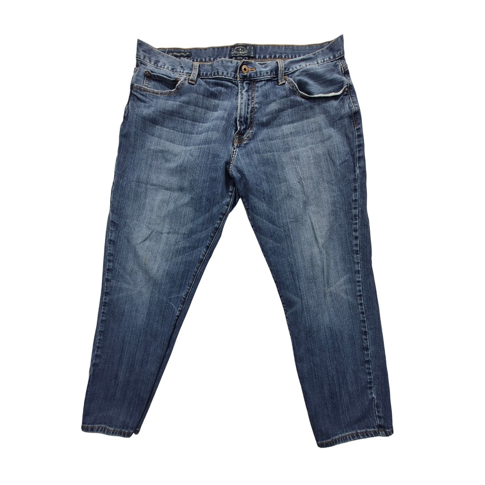 Lucky Brand‎ 221 Original Straight Mens Blue Denim Jeans 40x30 Medium Wash